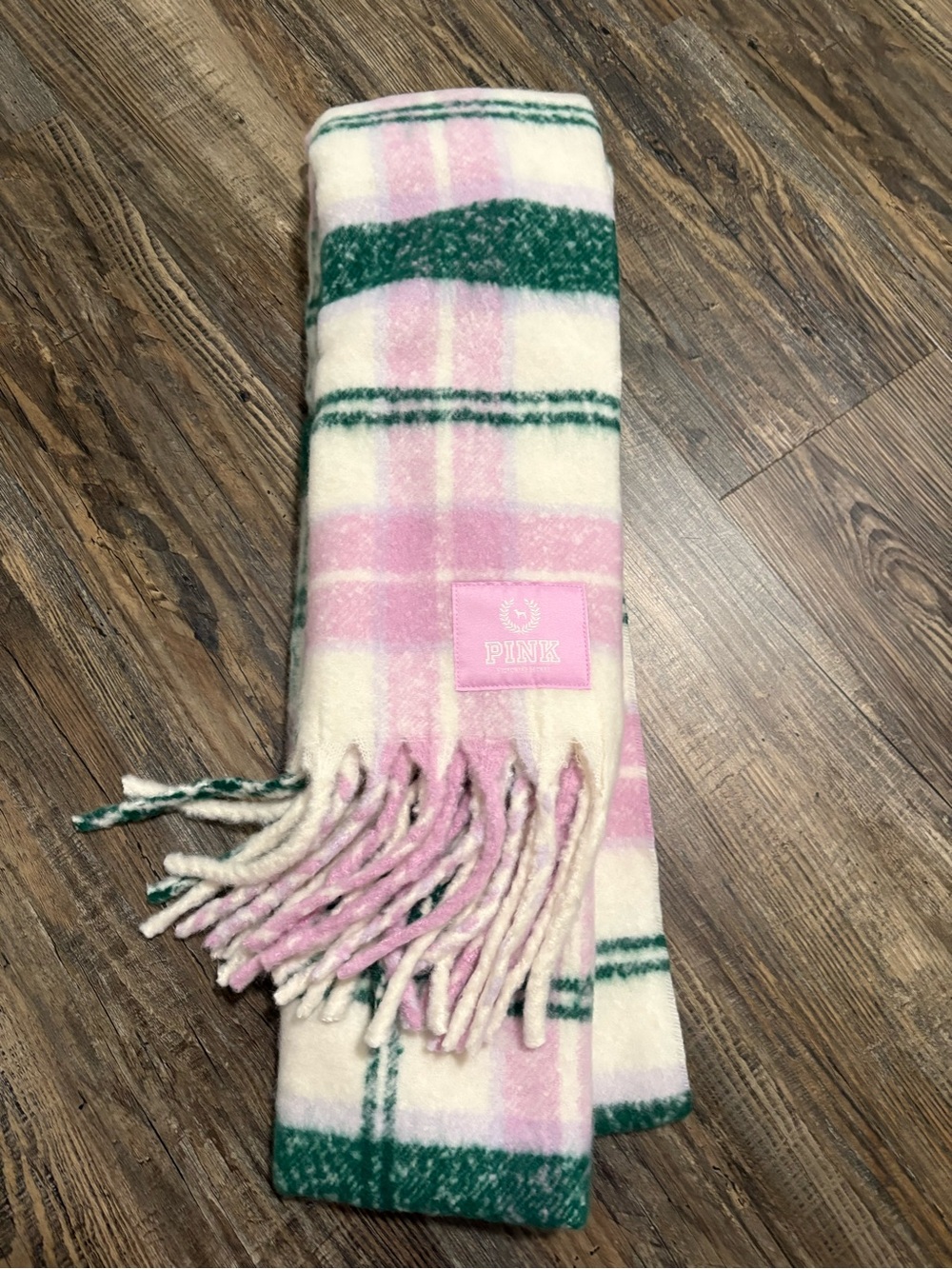 Pink Victoria Secret Women’s Oversized Winter Scarf $40.00 Never Worn